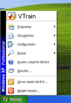 Start menu screenshot